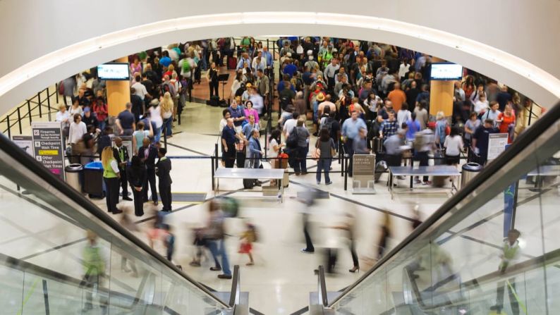 Y el ganador es: 1. Aeropuerto Internacional Hartsfield-Jackson de Atlanta (Georgia), en Estados Unidos, que tuvo un tráfico de 104 millones de pasajeros solo el año pasado.