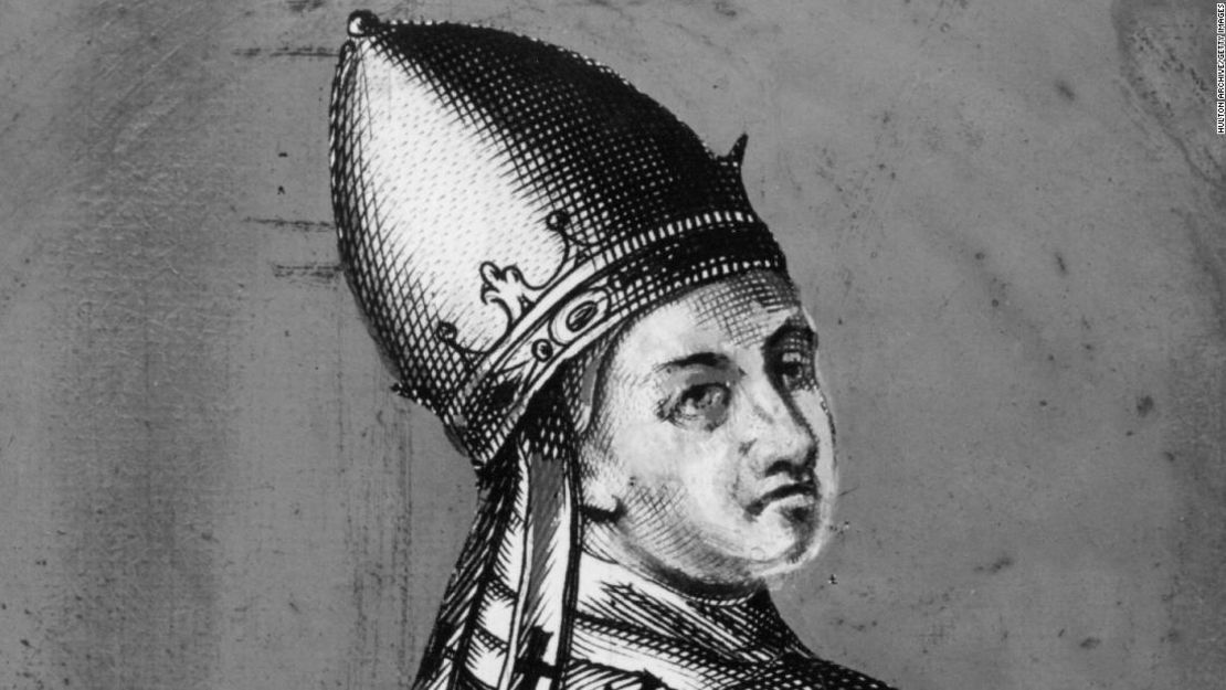 CNNE 513316 - circa 1030, pope benedict ix- (photo by hulton archive-getty images)