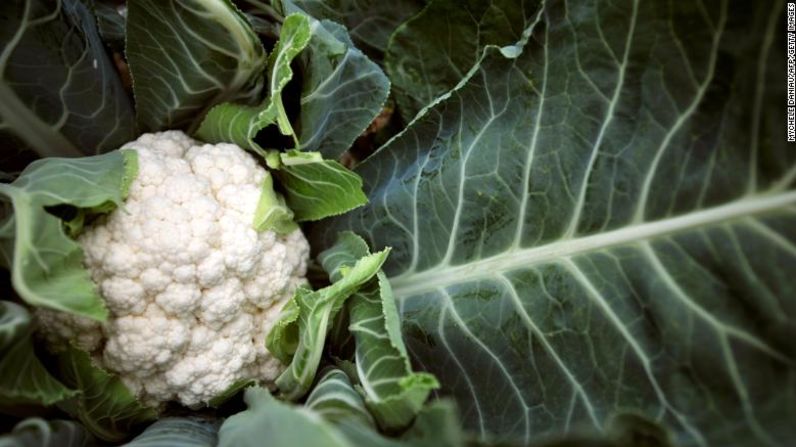 No se detectaron pesticidas en la mitad de las coliflores analizadas y ninguna contenía más de tres químicos diferentes.