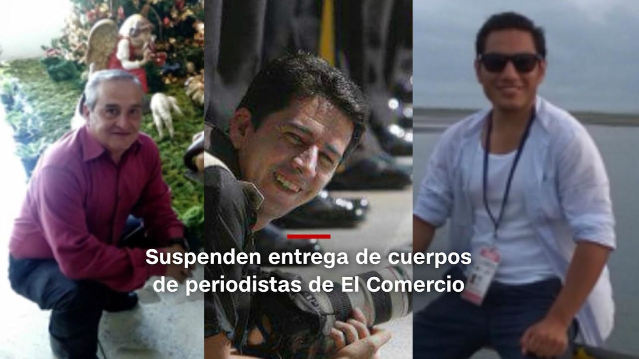 CNNE 515262 - #minutocnn- suspenden entrega de cuerpos de periodistas asesinados