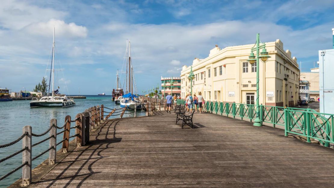 Una imagen de Bridgetown, la capital de Barbados.