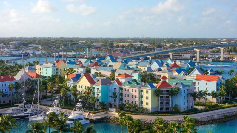 Nassau, Bahamas — La capital de las Bahamas está en el número siete de la lista.