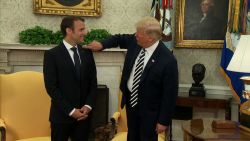 CNNE 518151 - #minutocnn- macron y trump abren la puerta a un nuevo acuerdo nuclear con iran