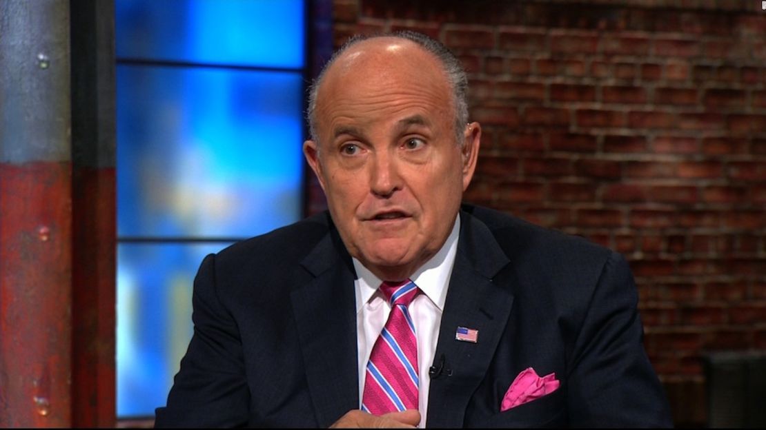 Rudy Giuliani, exalcalde de Nueva York, hace parte del equipo de defensa de Donald Trump.