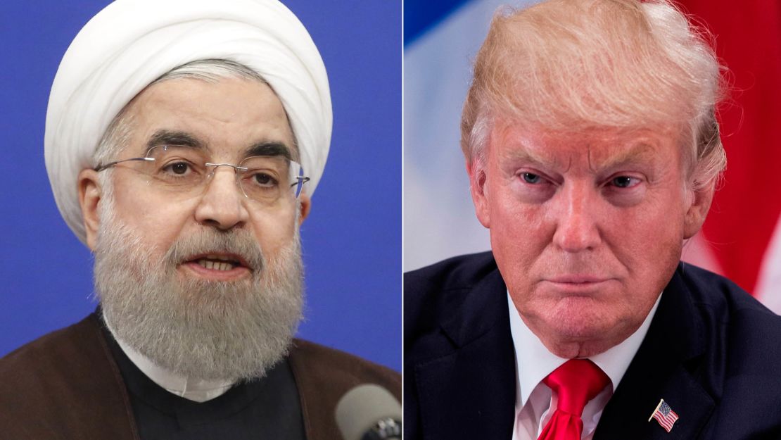 CNNE 521923 - 171013103510-02-hassan-rouhani-donald-trump-split