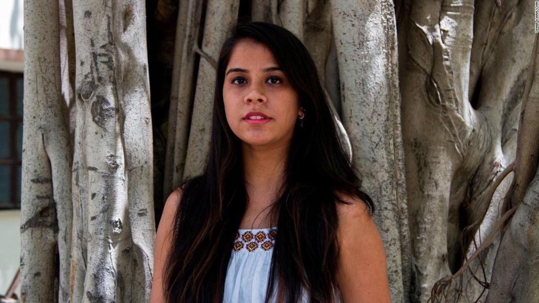 Akriti Wadhwa, 21, estudiante de periodismo.