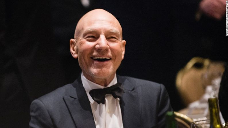 Patrick Stewart, actor.