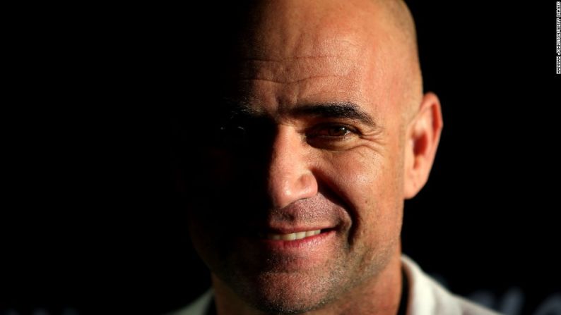 Andre Agassi, extenista profesional de Estados Unidos.