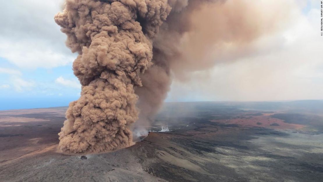 No se puede determinar cuándo la actividad del volcán Kilauea, en Hawai, se detendrá.