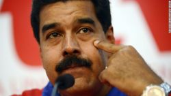 Nicolás Maduro, presidente de Venezuela.