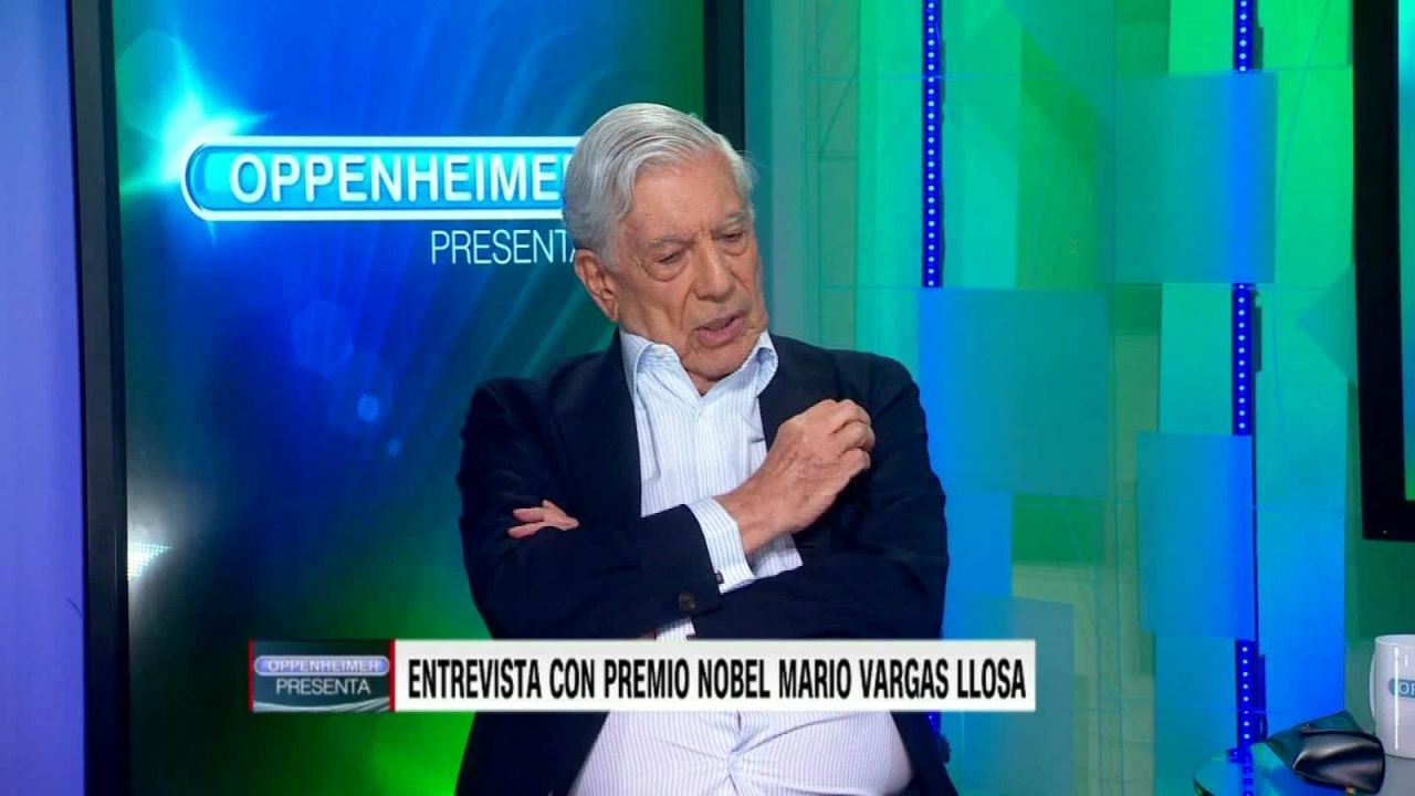 CNNE 523192 - mario vargas llosa habla del populismo de trump