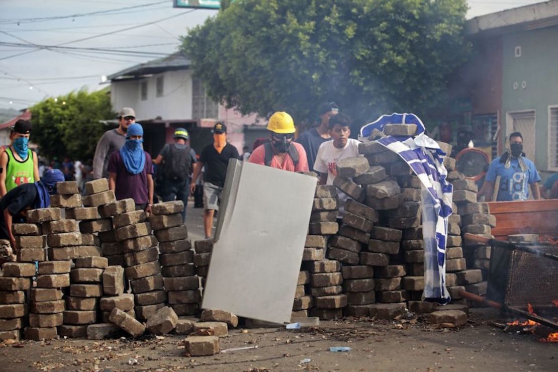 Protestas en Masaya, Nicaragua, el 12 de mayo.