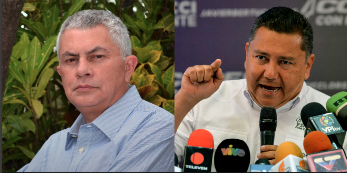 Reinaldo Quijada y Javier Bertucci, candidatos en las elecciones presidenciales de Venezuela