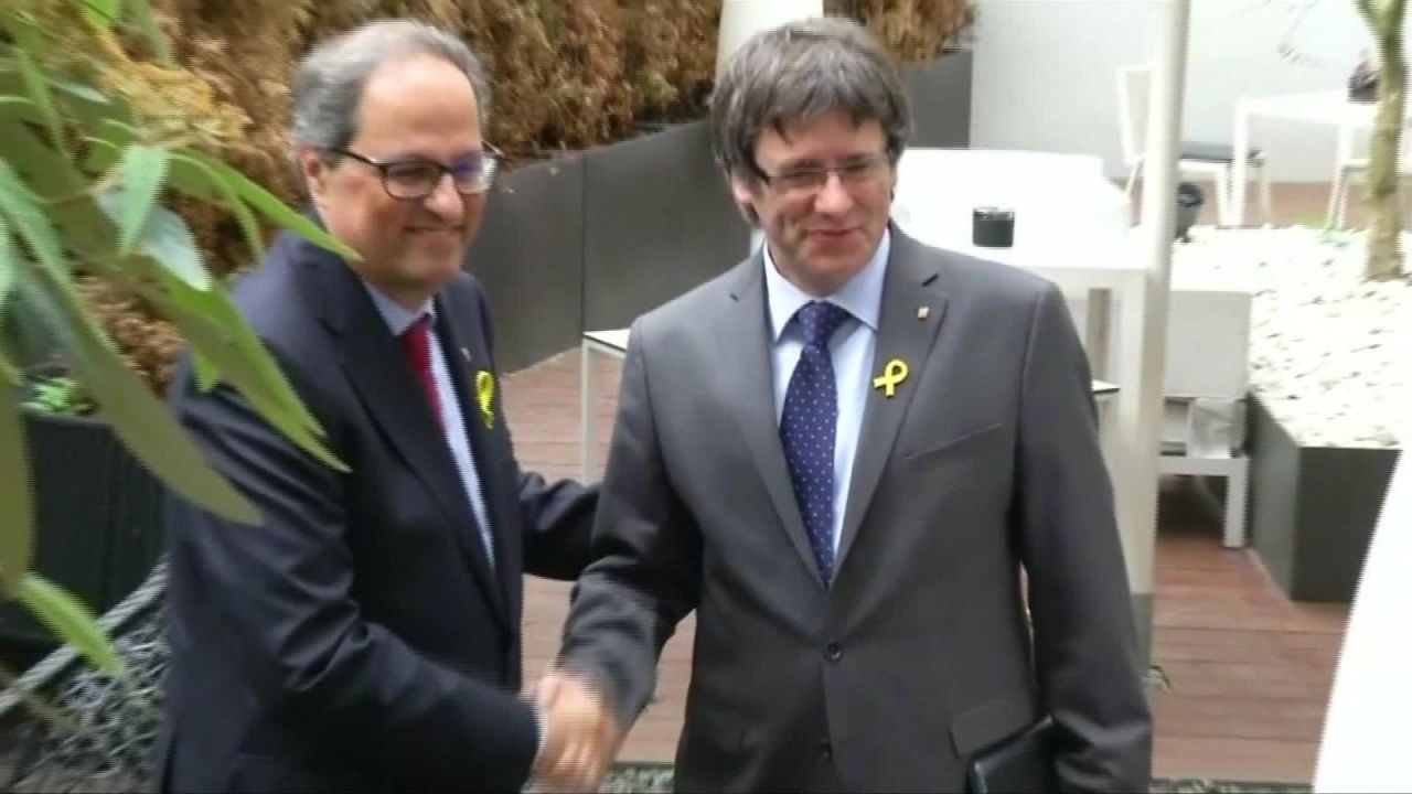 CNNE 524327 - lo que deja la reunion de torra y puigdemont en berlin