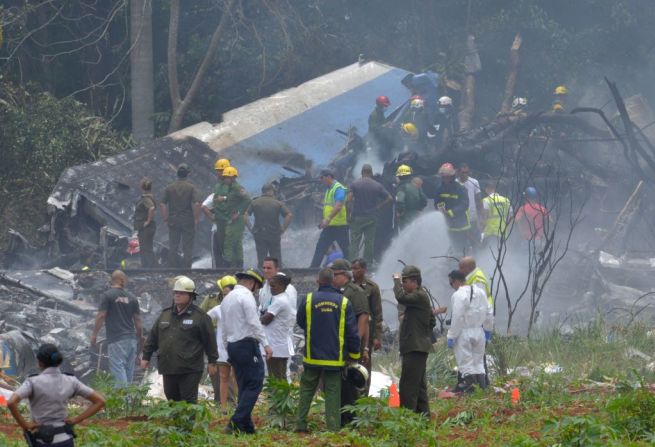 El accidente no ocurrió en un área residencial y el aeropuerto de La Habana siguió operando normalmente.