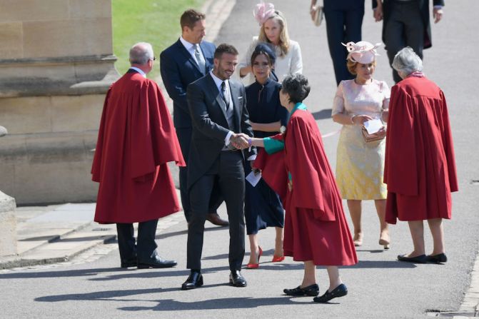 David y Victoria Beckham.