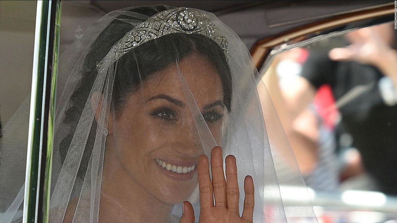 CNNE 525761 - la llegada de meghan markle a su boda