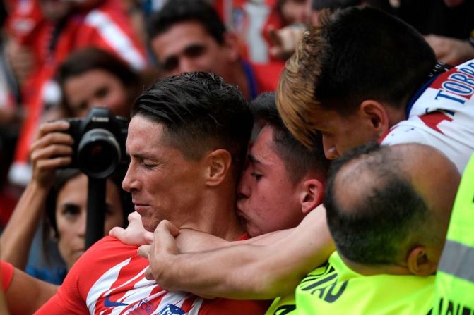 Torres se despidió como goleador: dos anotaciones en el partido que el Atlético de Madrid empató contra el Eibar con marcador de 2-2.