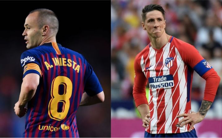 Este domingo fue una jornada de despedidas en el fútbol español. Andrés Iniesta y Fernando Torres jugaron su último partido con el Barcelona y el Atlético de Madrid, respectivamente.