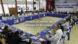 CNNE 527120 - #minutocnn- obispos se retiran del dialogo en nicaragua