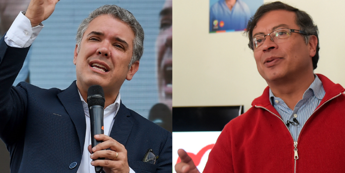 Iván Duque y Gustavo Petro, favoritos en las elecciones presidenciales en Colombia