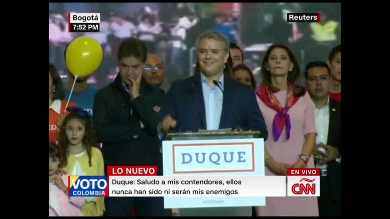 CNNE 528112 - duque- "quiero ser el presidente que una a nuestro pais"