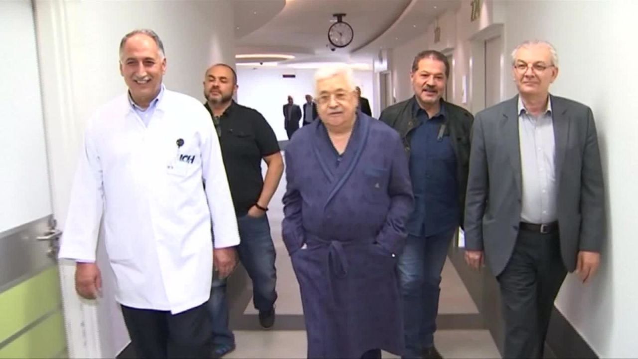 CNNE 528391 - mahmoud abbas es dado de alta tras 8 dias hospitalizado