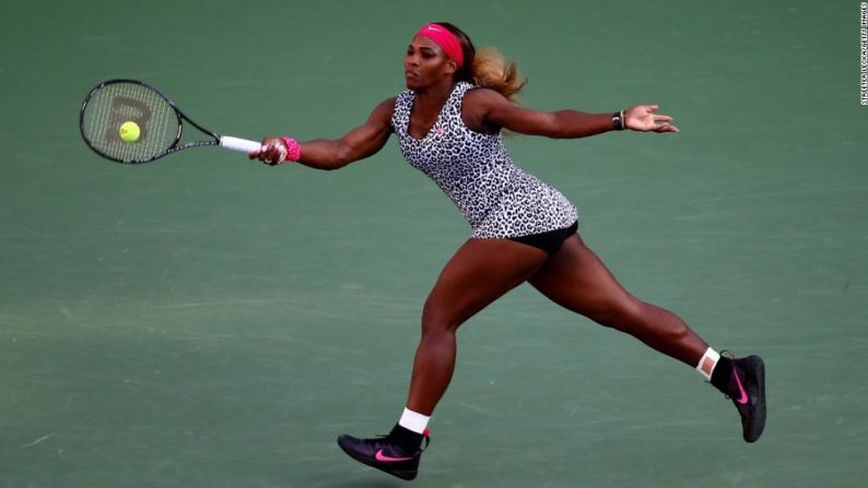 Serena Williams, que reside en la Florida, ha triunfado seis veces en el US Open de Nueva York.