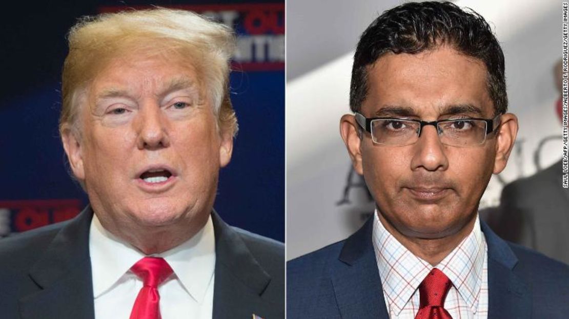 CNNE 529422 - imagen de donald trump y  dinesh d'souza