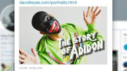 CNNE 529815 - drake explico su foto con la cara pintada de negro