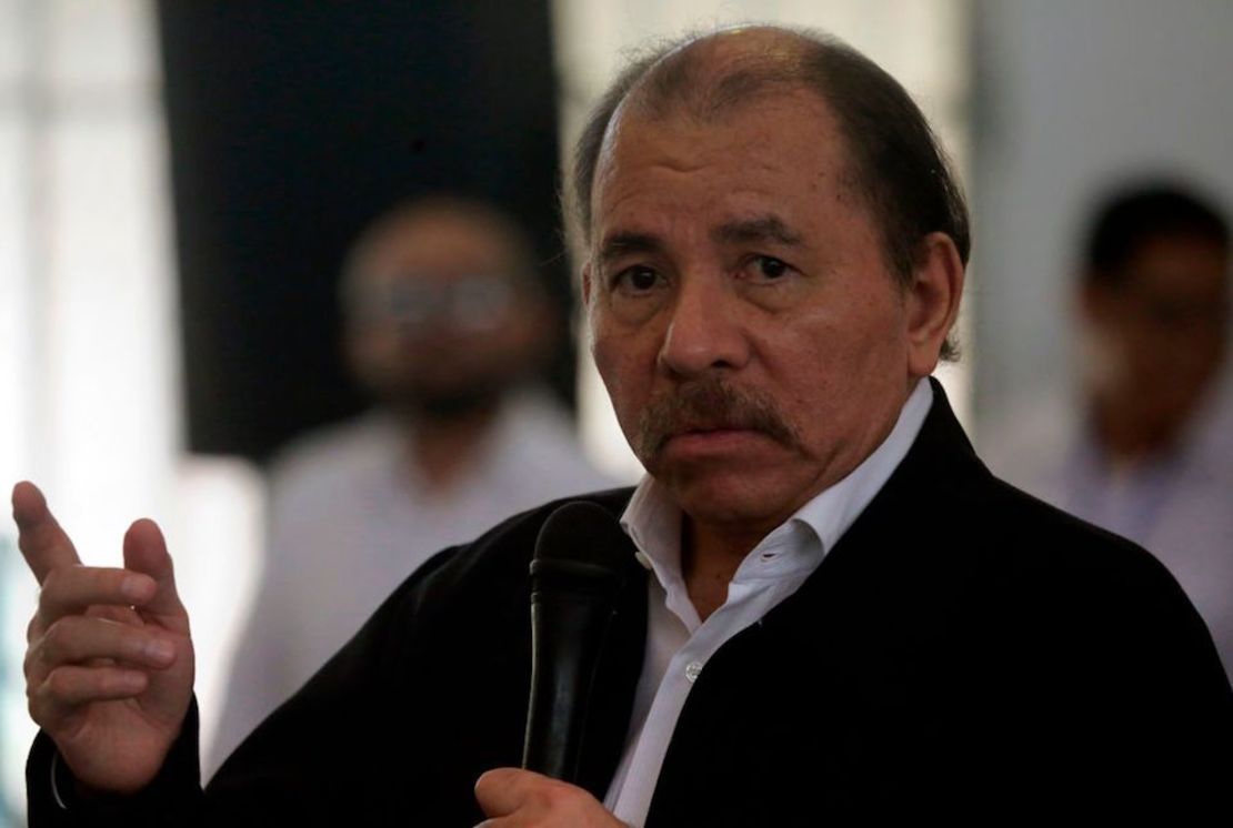 Daniel Ortega, presidente de Nicaragua.