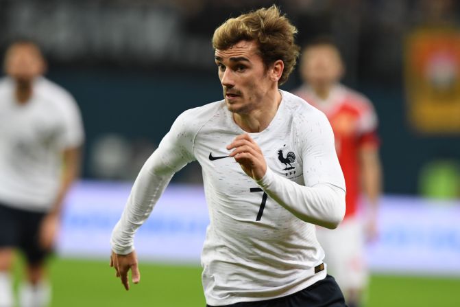 Antoine Griezmann (Francia). Posición: delantero. Valor de mercado: 117,276 millones de dólares.