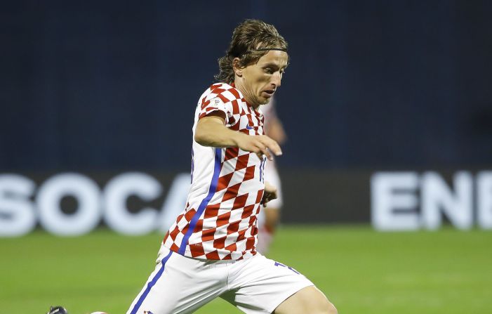 Luka Modric (Croacia). Posición: delantero. Valor de mercado: 29,319 millones de dólares.