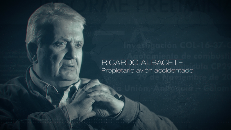 En el momento del accidente, el único avión operativo de la aerolínea LaMia era propiedad del exsenador y empresario venezolano Ricardo Albacete, que se lo arrendaba a la empresa por US$ 35.000 mensuales, según consta en el contrato de alquiler. Albacete estuvo puntualmente vinculado al chavismo cuando el presidente Hugo Chávez aún vivía. Lo apoyó en una campaña electoral, fue asesor de un ministro de su Gobierno durante años y posteriormente estableció una alianza con el exgobernador de Mérida, Marcos Díaz Orellana, para poner en marcha LaMia en Venezuela. Documentación en poder de CNN apunta a que Ricardo Albacete desarrolló una función en la estructura de LaMia que podría ir más allá de ser un mero arrendatario de aviones. Aparentemente tomaba decisiones de mayor envergadura. Tras el accidente, seis trabajadores bolivianos de LaMia denuncian a Albacete por el impago de sueldos atrasados. Albacete niega ser el dueño de la empresa o su administrador de hecho y asegura que simplemente ayudó a los socios a tomar algunas decisiones.