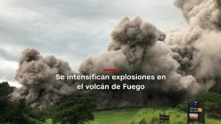 CNNE 531578 - #minutocnn- informan de nuevos flujos en volcan de fuego