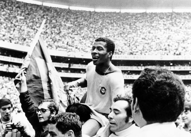 En 1970, el Mundial se celebró en México. Lo Ganó Brasil.