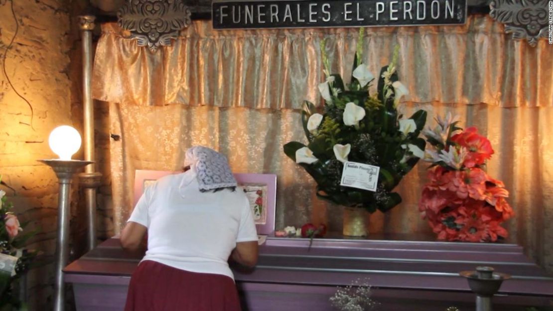 El velorio de Landaverde, en el pueblo de Apopa.