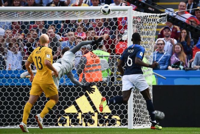 Un disparo de Paul Pogba le dio la victoria a Francia.