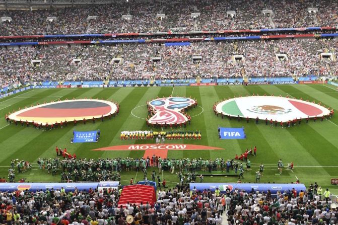 El segundo partido de la jornada fue entre la campeona Alemania y México, quien buscaba conseguir una sorpresa.