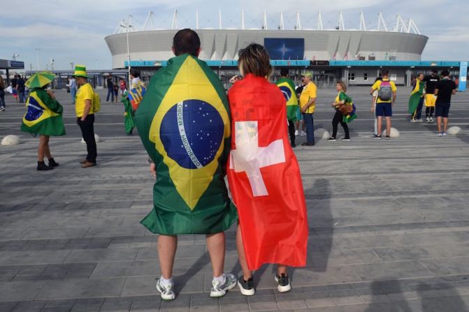 El partido entre Brasil y Suiza, realizo en Rostov-On-Don, fue el último de la jornada del domingo.