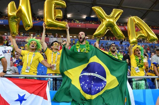 Brasil, el equipo con más campeonatos mundiales, llegó a Rusia en busca de su sexto título.