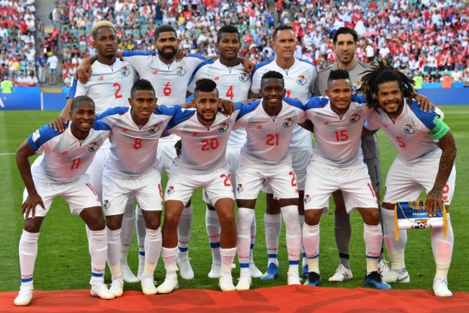 Esta es la formación de Panamá que hizo historia en Rusia 2018 pues son el primer equipo de su país que juega un Mundial.