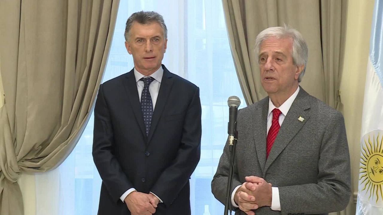 CNNE 535639 - tabare vazquez inauguro la nueva embajada de uruguay en argentina