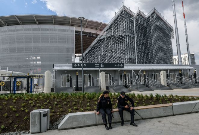 Las tribunas temporales del Ekaterimburgo Arena serán eliminadas tras la finalización de la Copa del Mundo Rusia 2018, según la FIFA.