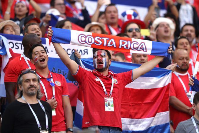 Los ticos llegan al partido contra Brasil con cero puntos tras perder contra Serbia en su debut en Rusia 2018.