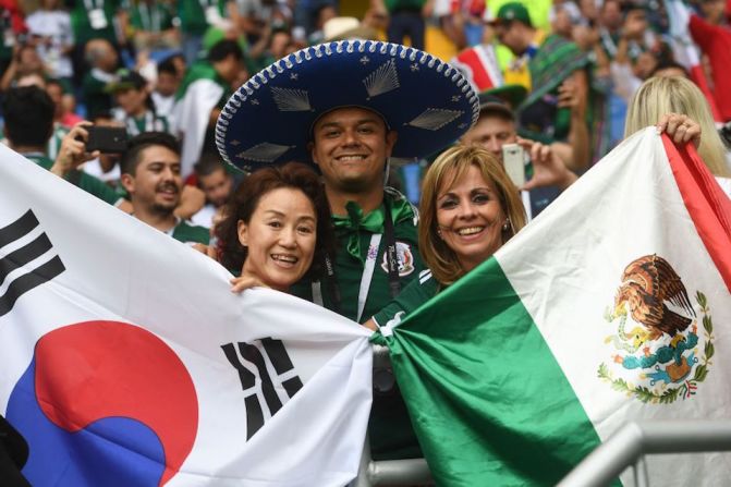 Corea del Sur contra México fue el segundo partido de la jornada.