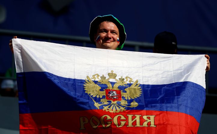 Hasta su segundo partido Rusia ocupa el primer puesto de su grupo con seis puntos y ocho goles a favor.