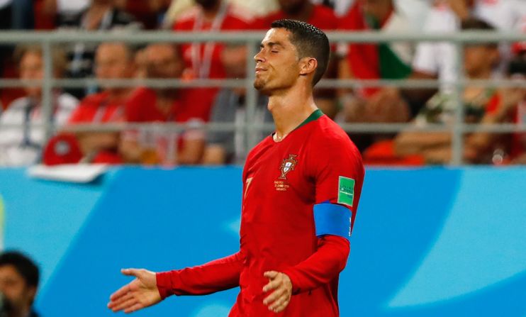 Cristiano Ronaldo falló un penalti y Portugal quedó de segundo en el grupo. Irán le empató.