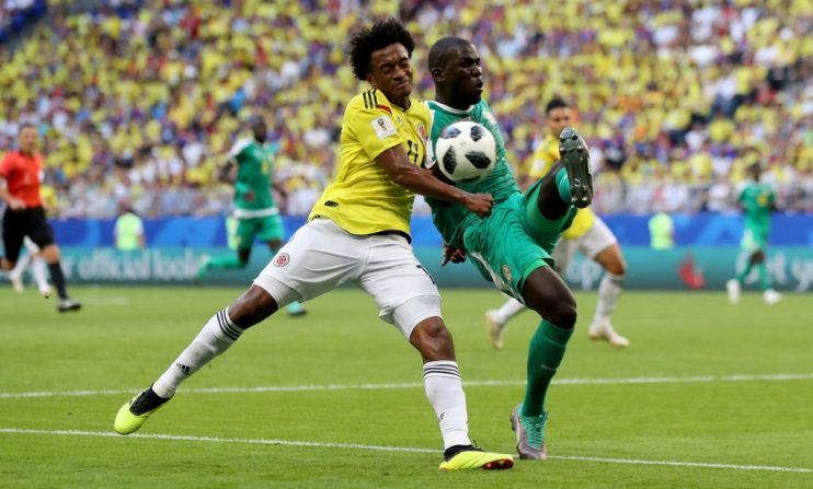 Juan Guillermo Cuadrado vs. Kalidou Koulibaly.