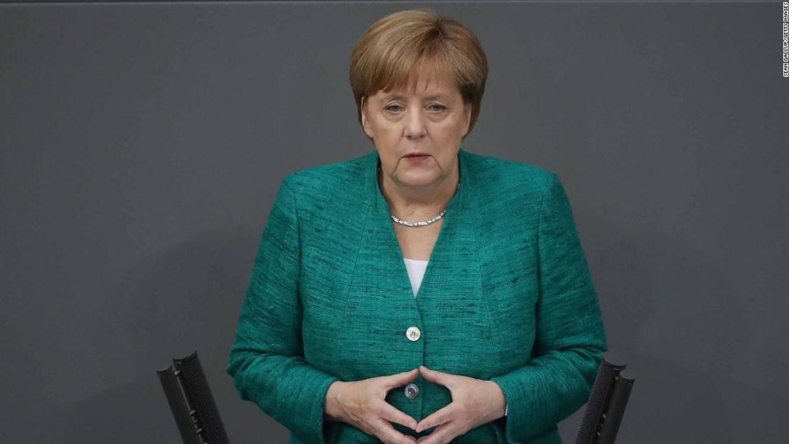 La canciller de Alemania, Ángela Merkel, se dirigió al Parlamento de su país el 28 de junio de 2018 antes de la cumbre de la Unión Europea para tratar el tema migratorio.